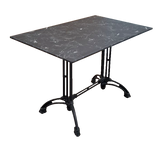 Alcantara Black 110/70 CM Isotop Plus® Table Top
