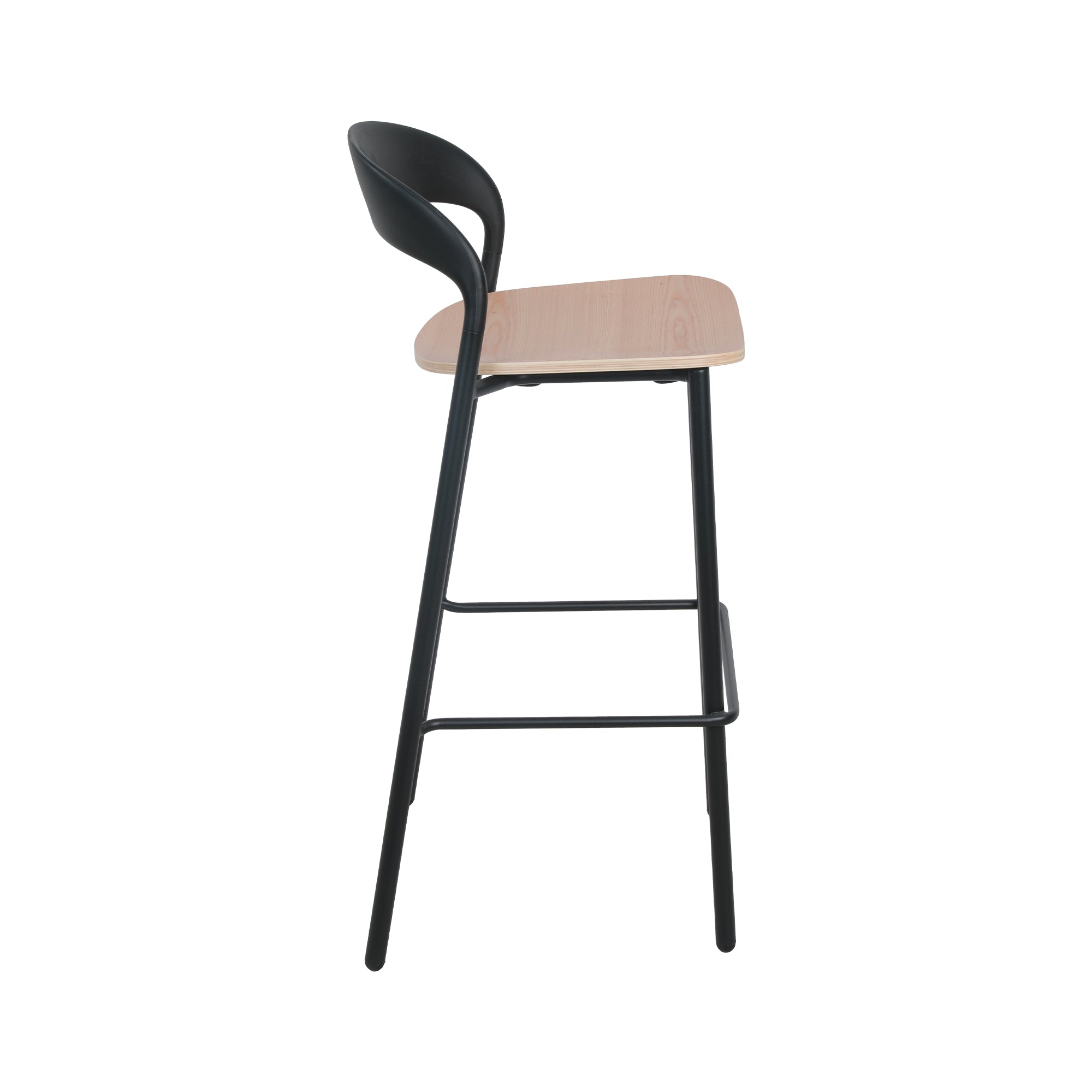 Cooper Black Barstool