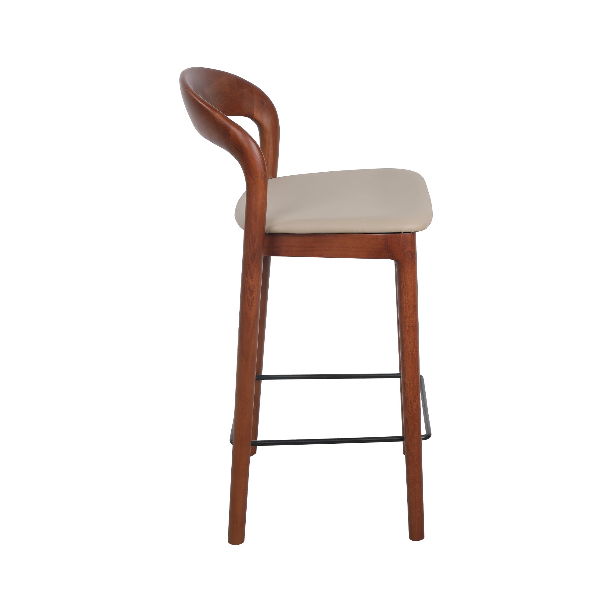 Grayson Walnut Barstool