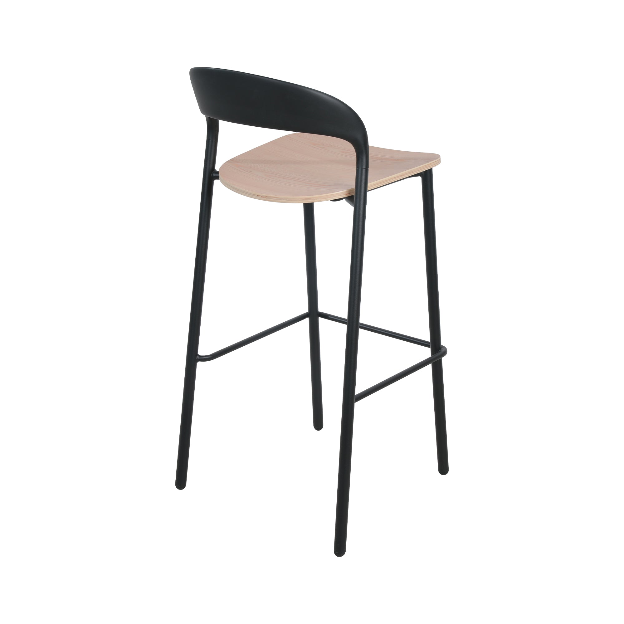 Cooper Black Barstool