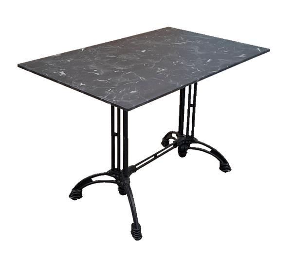 Alcantara Black 110/70 CM Isotop Plus® Table Top