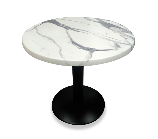 White Marble 60 CM Isotop Plus® Table Top