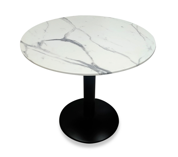 Romeo White Marble 80 CM Isotop Plus® Table Top